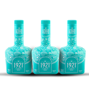 1921 Crema De Mexico Blue Tequila (3) Bottle Bundle at CaskCartel.com