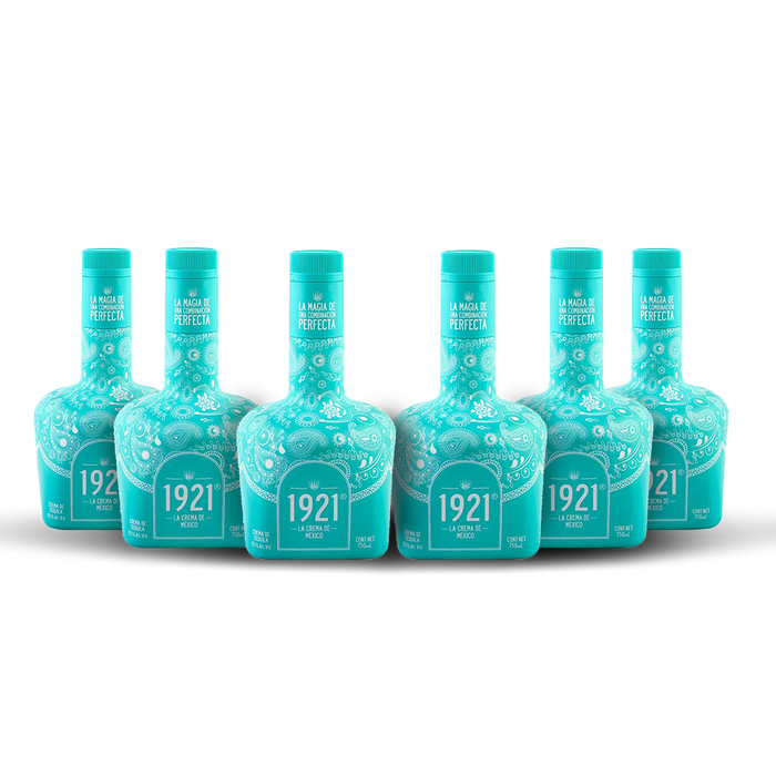 1921 Crema De Mexico Blue Tequila (6) Bottle Bundle