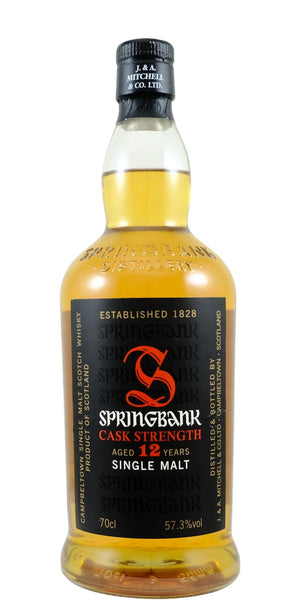 Springbank 12 Year Old Cask Strenght Blues Edition at CaskCartel.com
