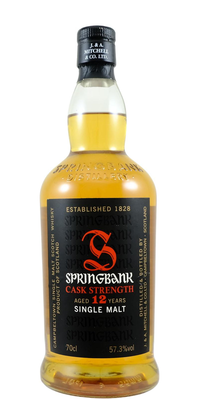 Springbank 12 Year Old Cask Strenght Blues Edition