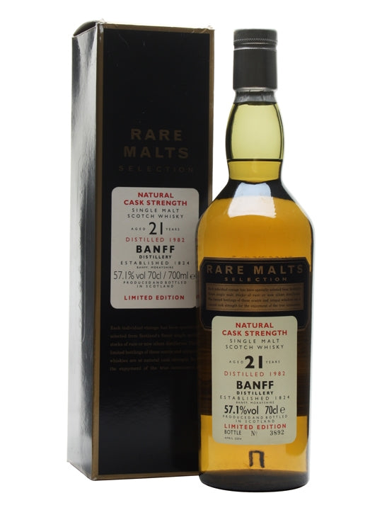 Banff 1982 21 Year Old Rare Malts Highland Single Malt Scotch Whisky | 700ML