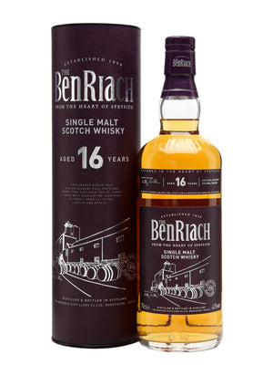 The BenRiach 16 Year Old Single Malt Scotch Whisky - CaskCartel.com