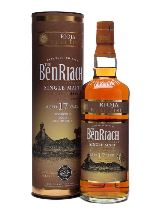 Benriach 17 Year Old Rioja Wood Finish Single Malt Scotch Whisky | 700ML at CaskCartel.com