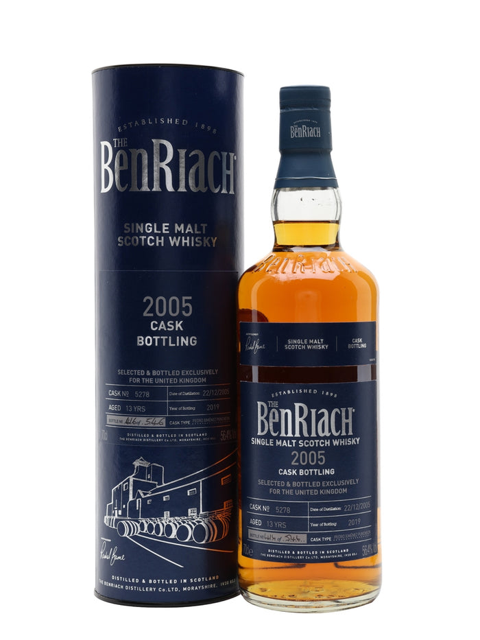 Benriach 2005 13 Year Old PX Puncheon Speyside Single Malt Scotch Whisky | 700ML