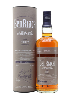 BenRiach 2007 10 Year Old Batch 15 Cask #7722 Speyside Single Malt Scotch Whisky - CaskCartel.com