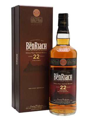 Benriach 22 Year Old Albariza PX Sherry Finish Speyside Single Malt Scotch Whisky | 700ML at CaskCartel.com