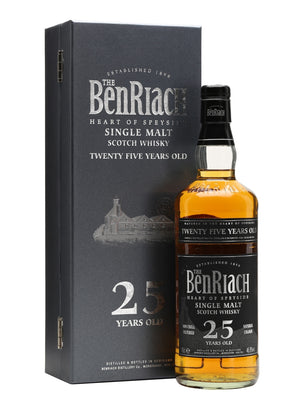 Benriach 25 Year Old Speyside Single Malt Scotch Whisky at CaskCartel.com