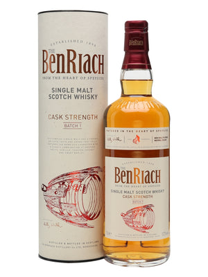 Benriach Cask Strength Batch 1 Speyside Single Malt Scotch Whisky | 700ML at CaskCartel.com