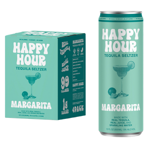 Happy Hour Margarita Seltzer Ready-to-Drink | 4*355ML at CaskCartel.com