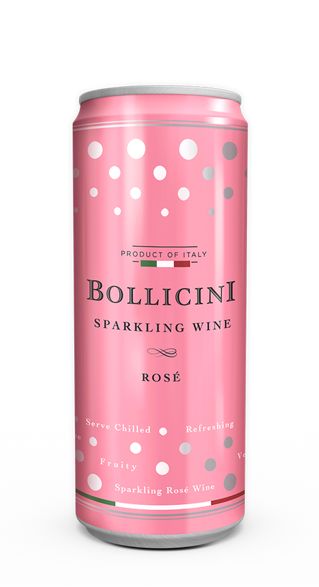 Bollicini Sparkling Rose Wine | 4x250ML at CaskCartel.com