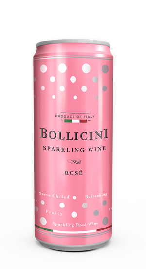 Bollicini Sparkling Rose Wine | 4x250ML at CaskCartel.com