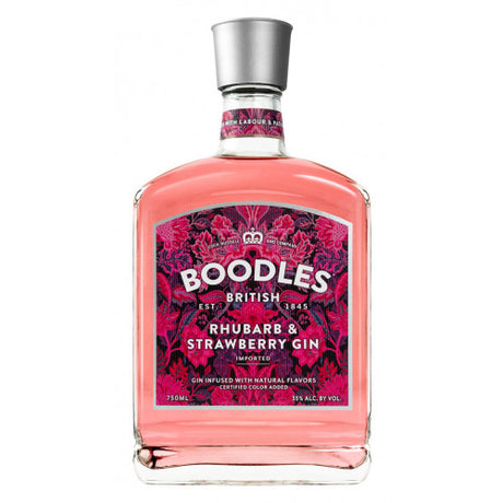 Boodles Rhubarb & Strawberry Gin at CaskCartel.com