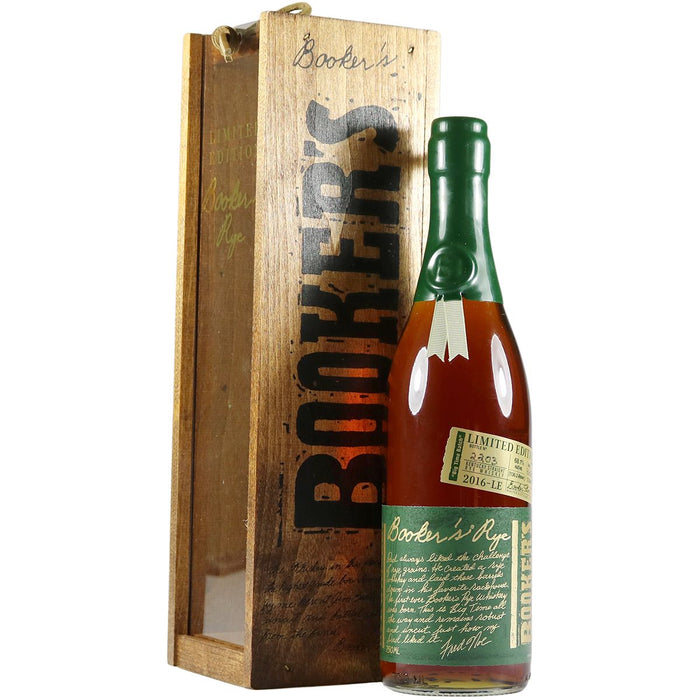 Booker's Rye Big Time Batch' Limited Edition 13 Year Old Straight Rye Whiskey