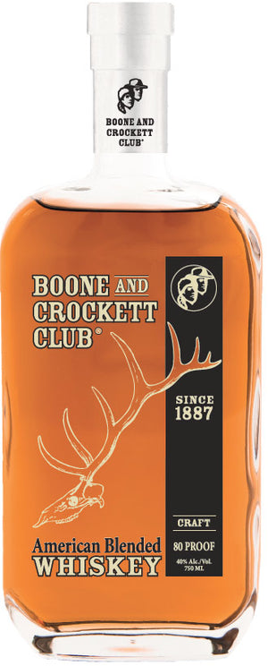 Boone and Crockett American Blended Whiskey - CaskCartel.com