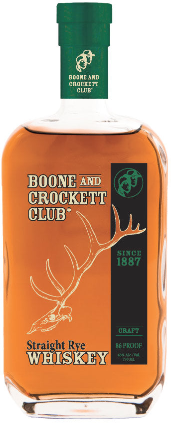 Boone and Crockett Club Straight Rye Whiskey