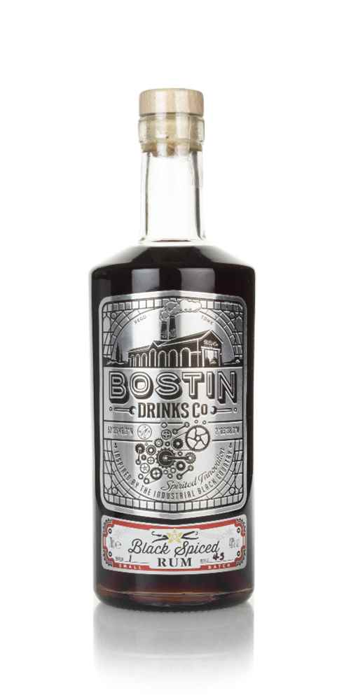 Bostin Drinks Co. Black Spiced Rum | 700ML