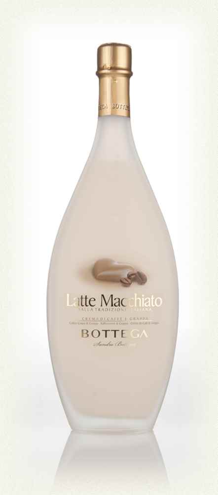 Bottega Latte Macchiato - Crema di Caffè e Grappa (Coffee Cream) Liqueur | 500ML at CaskCartel.com