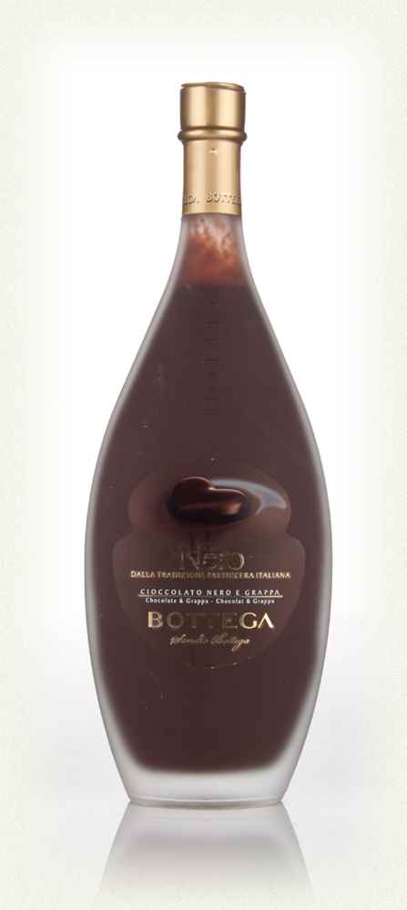 Bottega Nero - Cioccolato Nero e Grappa (Dark Chocolate) Liqueur | 500ML