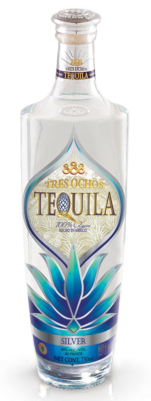 888 Tres Ochos Silver Tequila - CaskCartel.com