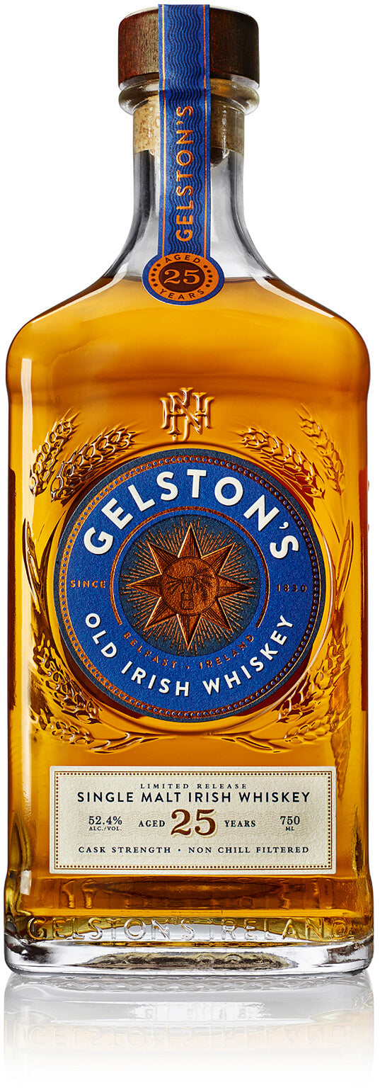 Gelston's 25 Year Old Single Malt Irish Whiskey