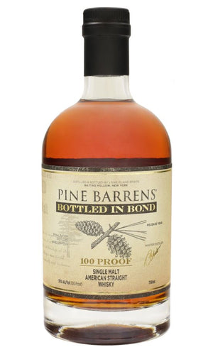 Pine Barrens 'Bottled In Bond' Single Malt American Whiskey - CaskCartel.com