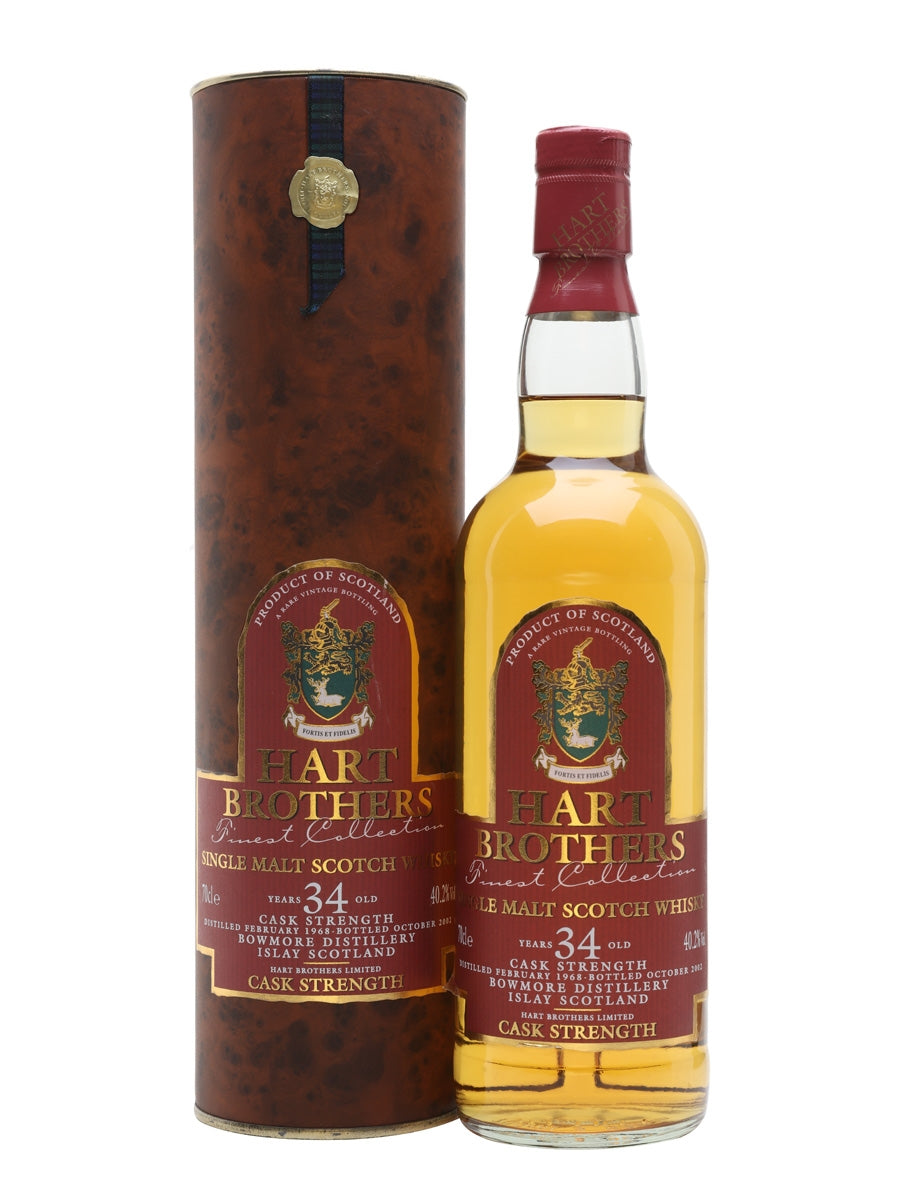 Bowmore 1968 34 Year Old Hart Bros.Islay Single Malt Scotch Whisky | 700ML at CaskCartel.com