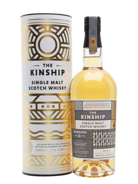 Bowmore 1996 21 Year Old The Kinship Islay Single Malt Scotch Whisky | 700ML at CaskCartel.com