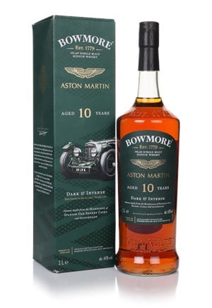 Bowmore 10 Year Old Dark & Intense - Aston Martin Edition #1 Scotch Whisky | 1L at CaskCartel.com