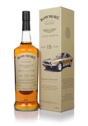 Bowmore 15 Year Old Golden & Elegant - Aston Martin Edition #5 Scotch Whisky | 1L at CaskCartel.com