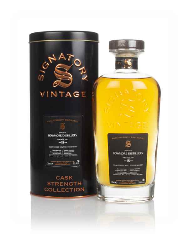 Bowmore 18 Year Old 2001 (cask 106) - Cask Strength Collection (Signatory) Scotch Whisky | 700ML