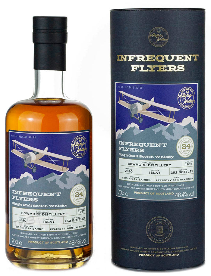 Bowmore Infrequent Flyers Single Cask #2690 1997 24 Year Old Whisky | 700ML