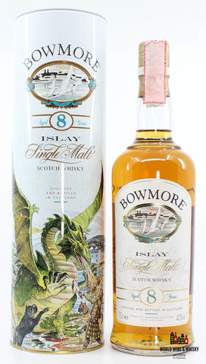 Bowmore 8 Year Old (Dragon Tube) Scotch Whisky | 700ML at CaskCartel.com