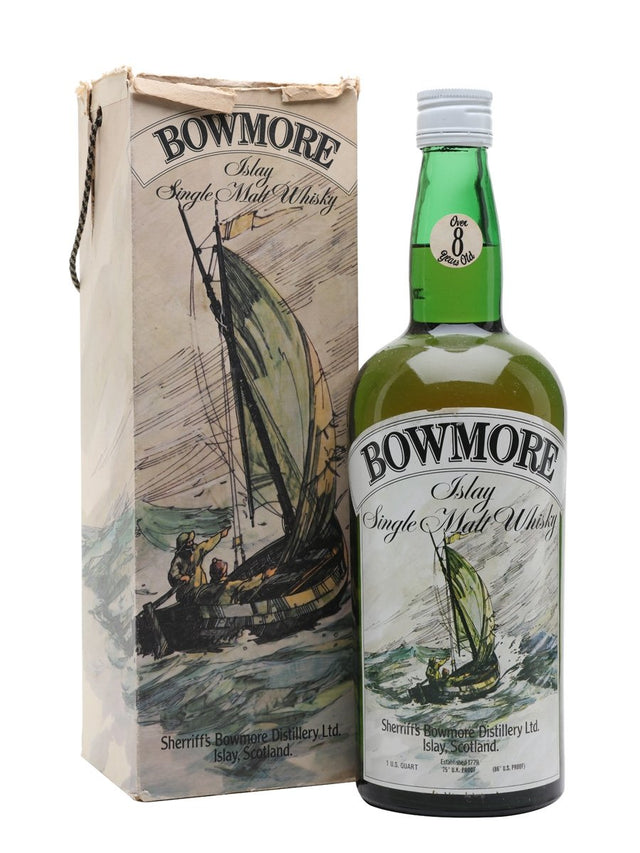 Bowmore 8 Year Old Sherriff's Bot.1970s Islay Single Malt Scotch Whisky | 1.13L at CaskCartel.com