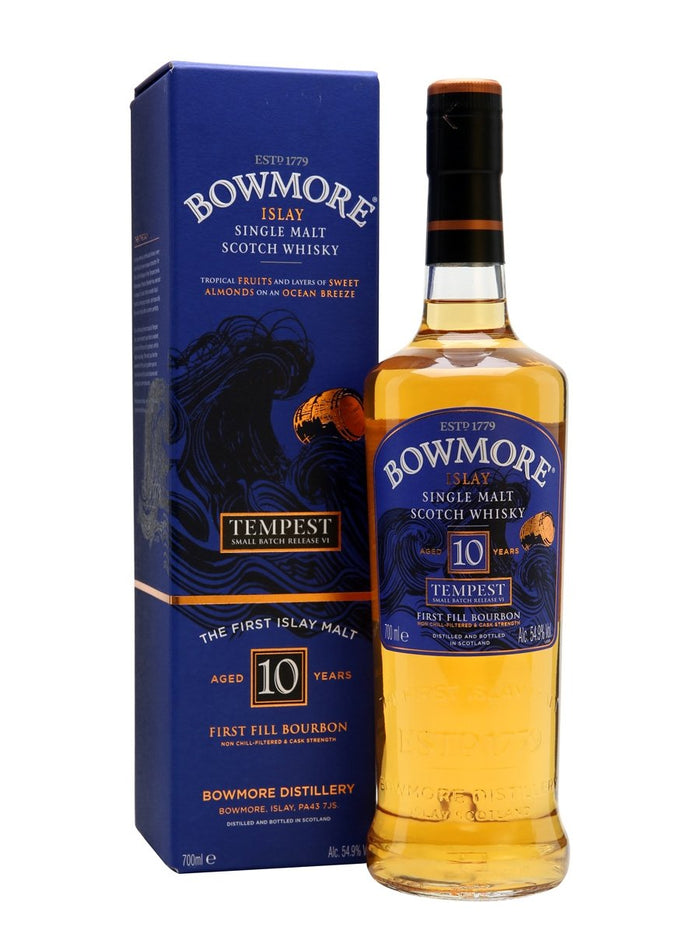 Bowmore Tempest 10 Year Old Batch 6 Islay Single Malt Scotch Whisky | 700ML