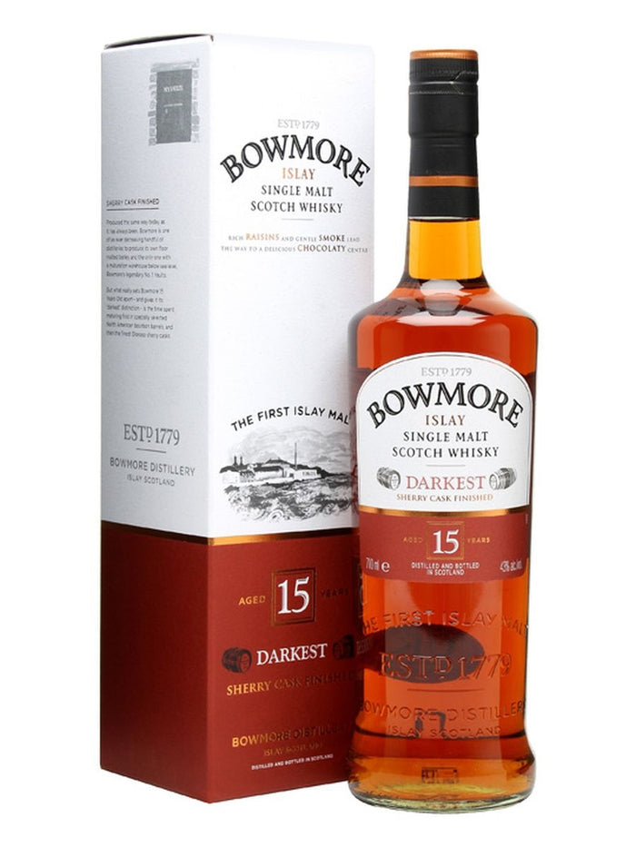 Bowmore 15 Year Old Darkest Scotch Whisky