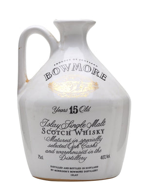 Bowmore 15 Year Old Glasgow Garden Ceramic (1988) Islay Single Malt Scotch Whisky | 700ML at CaskCartel.com