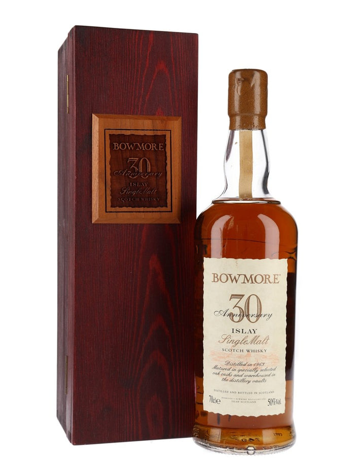 Bowmore 1963 30 Year Old 30th Anniversary Islay Single Malt Scotch Whisky | 700ML