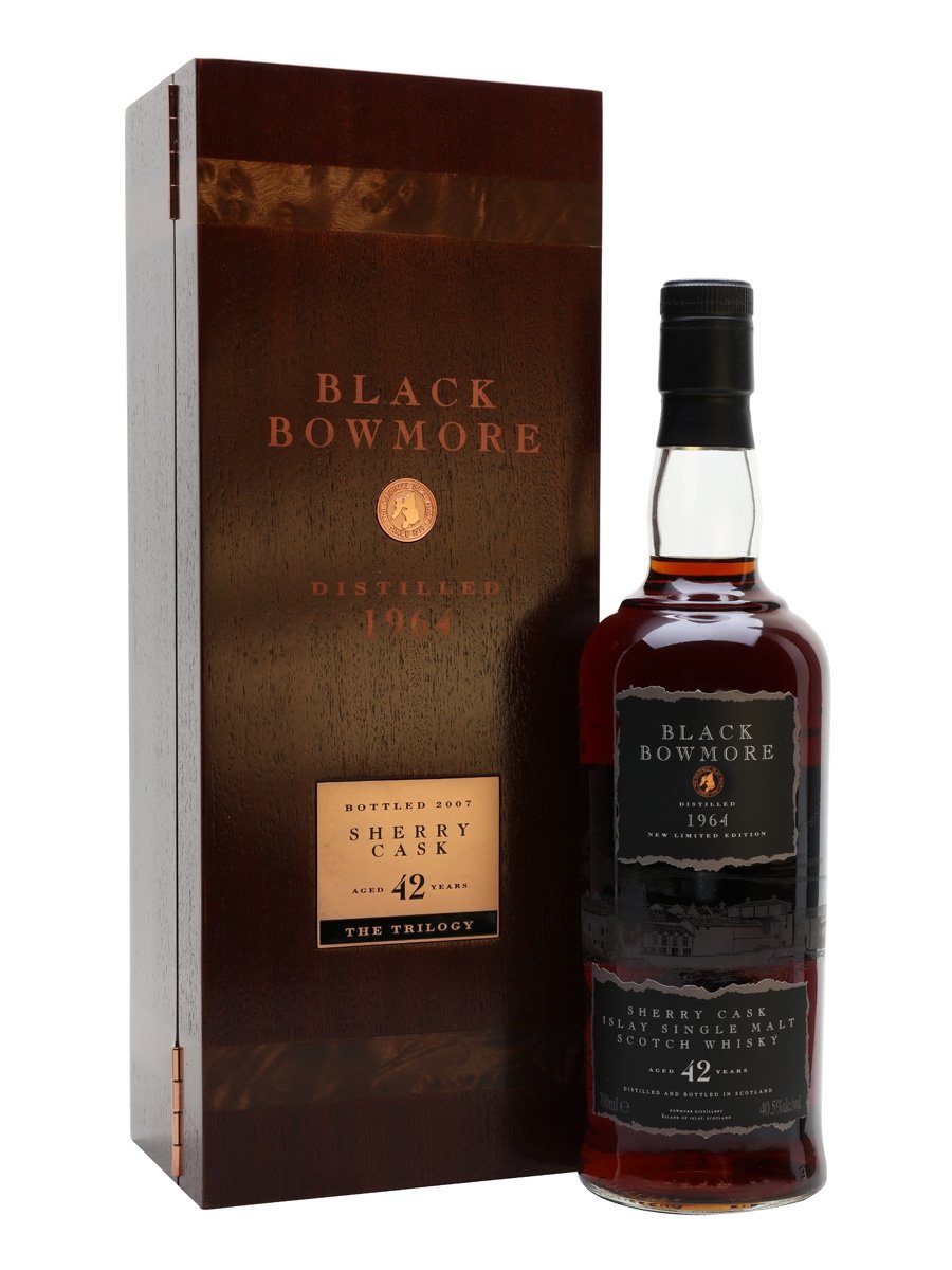 BUY] Black Bowmore 1964 42 Year Old The Trilogy Islay Single Malt