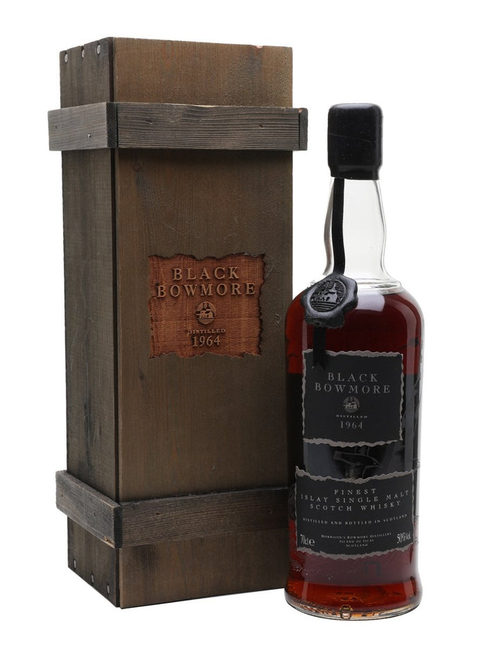 Black Bowmore 1964 29 Year Old 1st Edition Islay Single Malt Scotch Whisky