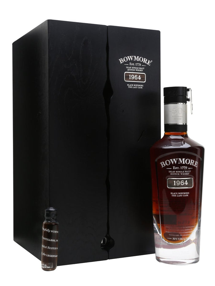 Black Bowmore 1964 50 Year Old The Last Cask Islay Single Malt Scotch Whisky | 700ML