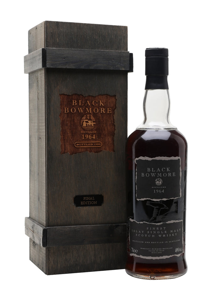Black Bowmore 1964 31 Year Old Final Edition Islay Single Malt Scotch Whisky | 700ML