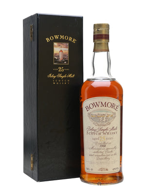 Bowmore 1968 25 Year Old Islay Single Malt Scotch Whisky | 700ML at CaskCartel.com