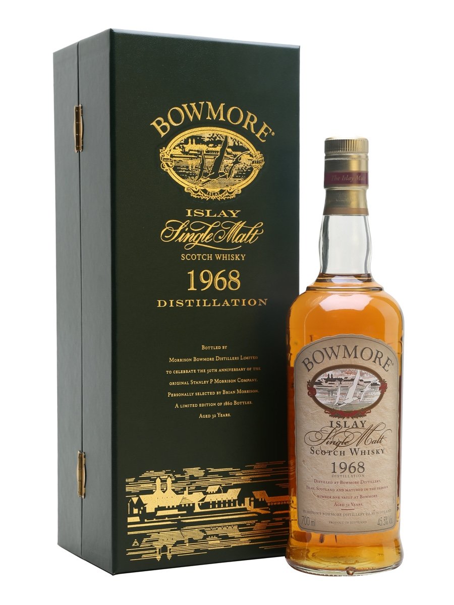 ウイスキー BOWMORE 34y 1968 40.8% DOUGLAS LAINS BUY] Bowmore 1968 32 Year Old 50th Anniversary Islay Single Malt