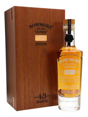 Bowmore 1973 43 Year Old Islay Single Malt Scotch Whisky | 700ML at CaskCartel.com