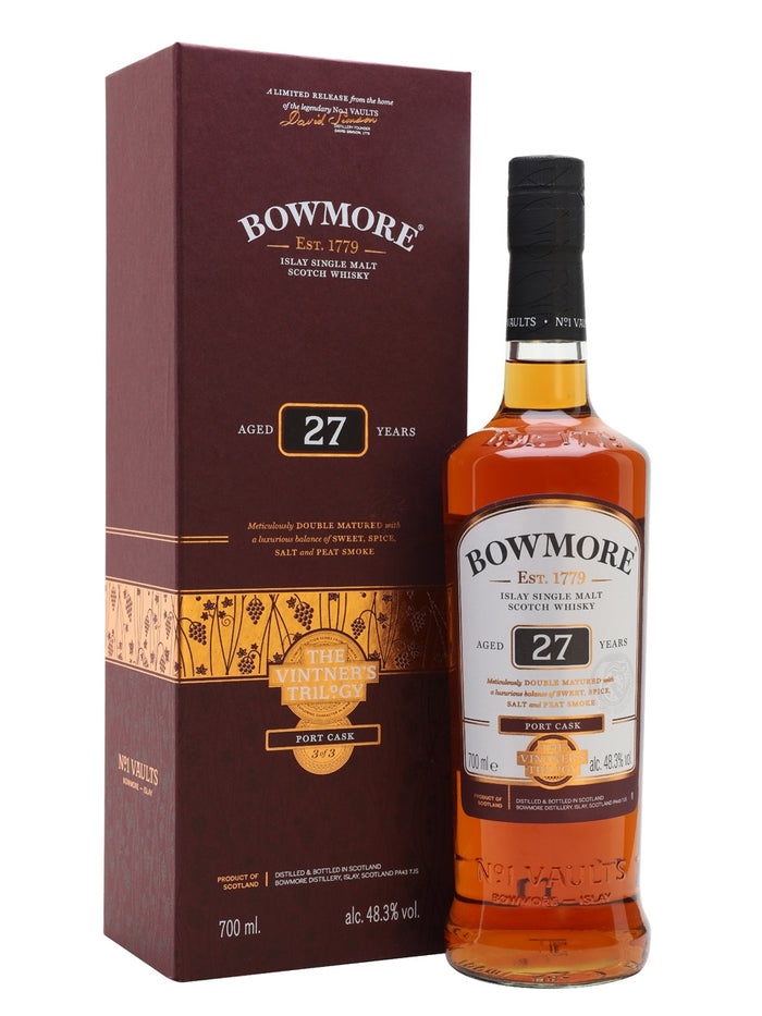 Bowmore 27 Year Old Scotch Whisky