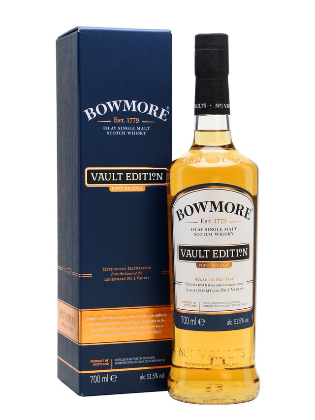 Bowmore Vault Edition First Release "Atlantic Sea Salt" Islay Single Malt Scotch Whisky | 700ML at CaskCartel.com