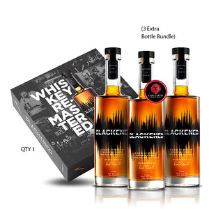 BLACKENED® AMERICAN WHISKEY | LIMITED EDITION BATCH 100 | BOX SET | **Collect One/Drink Three** at CaskCartel.com