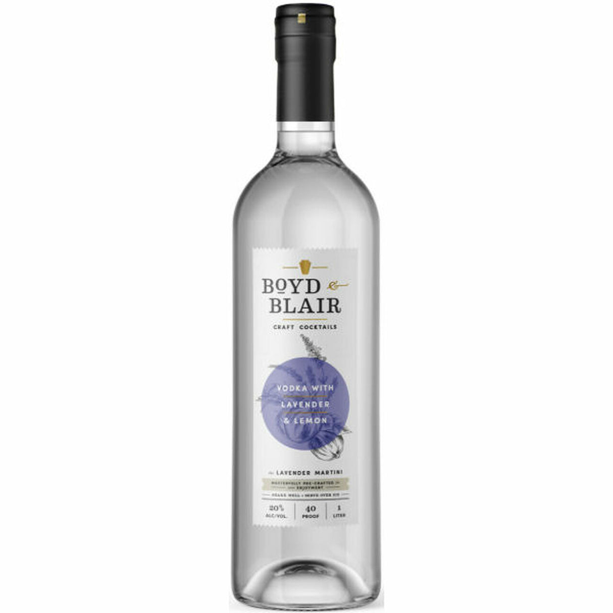 Boyd & Blair The Lavender Martini Ready to Drink Craft | 1L at CaskCartel.com