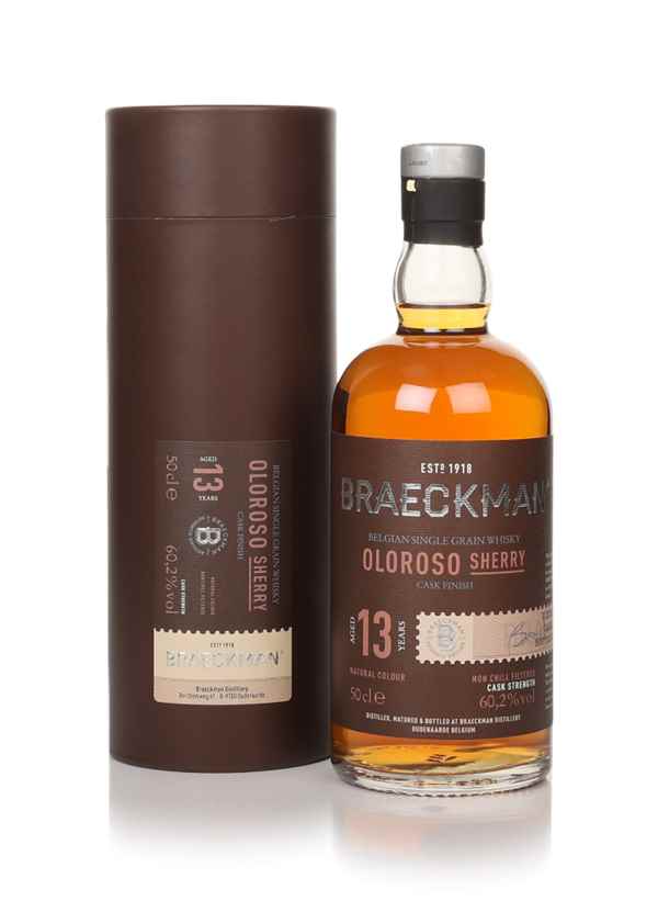 Braeckman 13 Year Old 2007 (cask 284) Oloroso Sherry Cask Finish Single Grain Whisky | 500ML