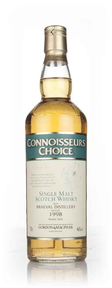 Braeval 1998 (bottled 2016) - Connoisseurs Choice (Gordon & MacPhail) Scotch Whisky | 700ML at CaskCartel.com